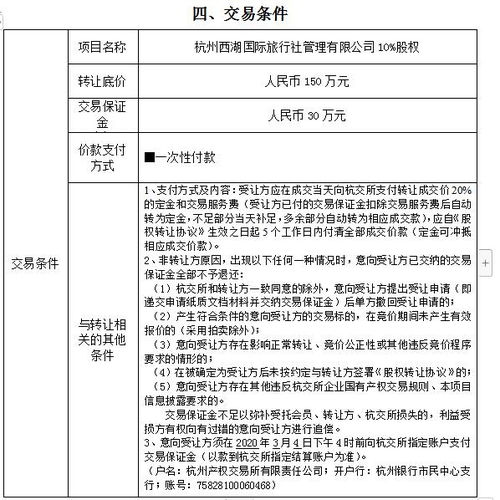 杭州產(chǎn)權(quán)交易所與杭州國際旅行社 市場機制與旅游服務(wù)的創(chuàng)新融合